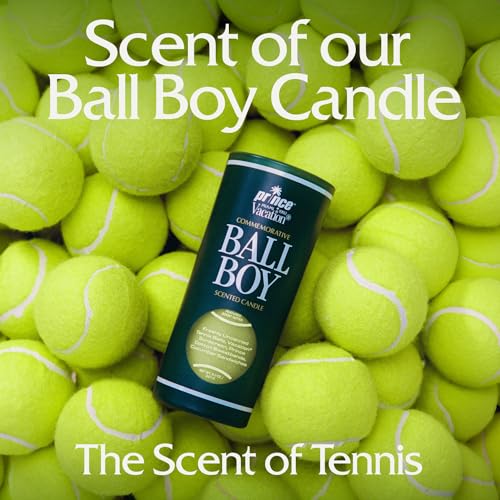 Image of Vacation Car Air Freshener, Pack of 3 - Hanging Air Freshener for Car, Home and Office, Ball Boy Tennis Candle Signature Scent, Long-Lasting Deodorizer