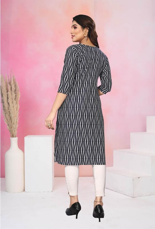 Image of Women Printed Crepe Kurtas