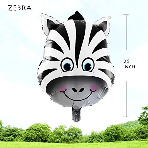 Oumuamua GUAANIMALBALLOON Jungle Safari Birthday Party Decorations - 6 Pack Giant Safari Animal Balloons thumb #8