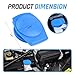Bestmoy Washer Fluid Cap for Car Windshield, OEM#3Q0955455 Replacement Windshield Wiper Fluid Cap, Water Bottle Cover for Car Accessories, Compatible Atlas, GTI, Tiguan, Jetta