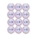 Soft Hit Soft Baseball/Softball Training Foam Ball (12 Pack, White)
