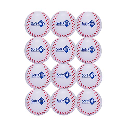 soft hit baseballs