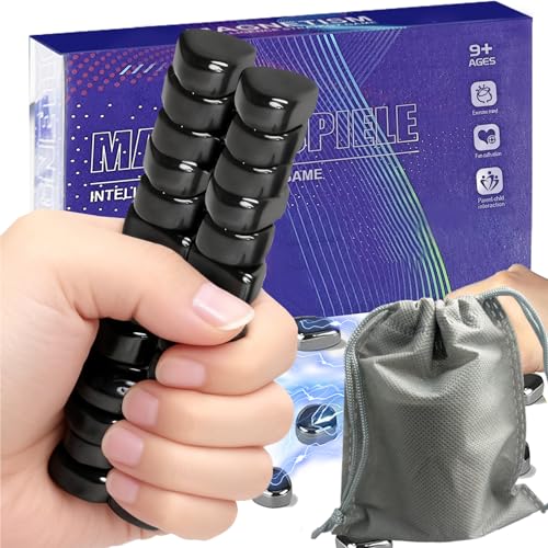 XINCHEN 40 Stück Magnetisches Schachspiel Magnet Schach Tisch-Magnetspiel Magnet Spiel Pädagogisches Schachspiel Damespiel Magnetic Tragbares Schachbrett Partyzubehör für Familientreffen und Reisen