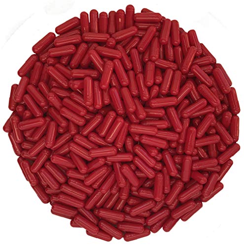 PsoriasisEX | 1000 Cápsulas de gelatina dura, Tamaño "0", rojo