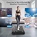 Walking Pad Treadmill for Home -Under Desk Walking and Running with Remote Control Portable Electric Machine Adjustable for Home Office Slim Compact with 6Km/h Modes Max up 110KG Serenilite