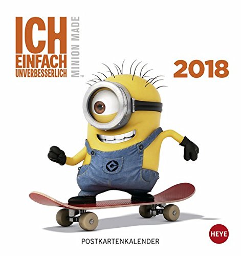Télécharger Minions Postkartenkalender 2018 Livre eBook France