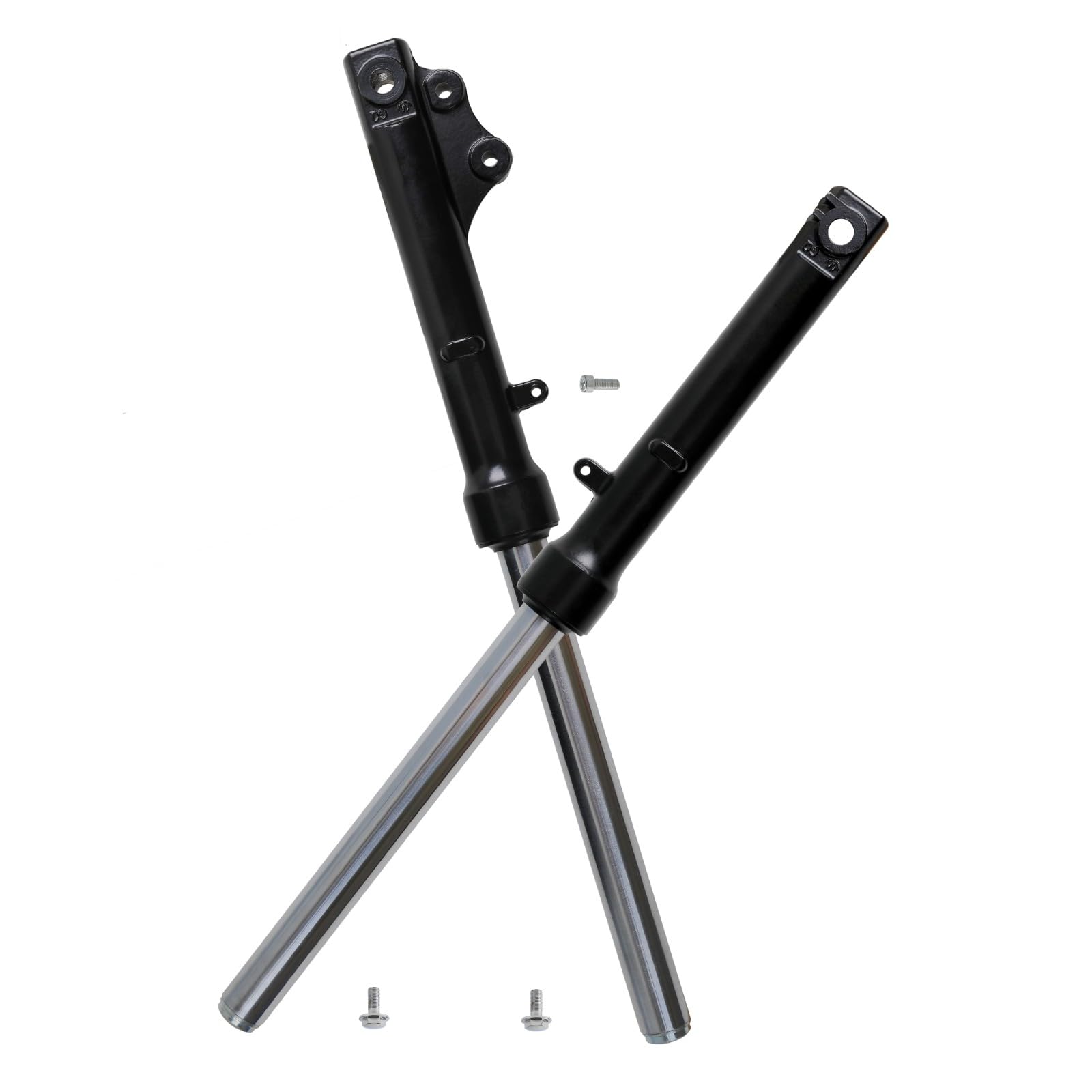 WPHMOTO 520mm 20.5in Front Forks Shock Suspension, Mini Bike Front Shock Absorbers for Pit Bike CRF50 XR50 70cc 90cc 110cc 125cc Disc Brakes Apollo