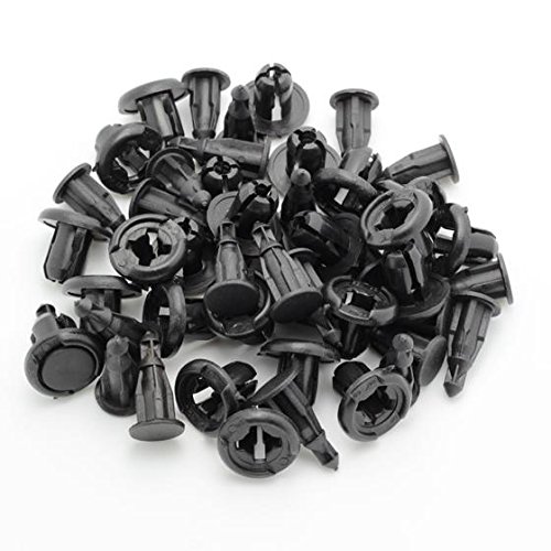 PartsSquare 25 Front Fender Clip Retainer Bumper Rivet Replacement for 91503-SZ3-003 0.78/0.5/0.39 inch - Thumbnail 5