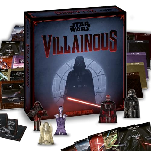 Ravensburger Star Wars Villainous - Power of The Dark Side Strategy Board Game - Join Darth Vader, Kylo Ren, and More in This Immersive Star Wars...