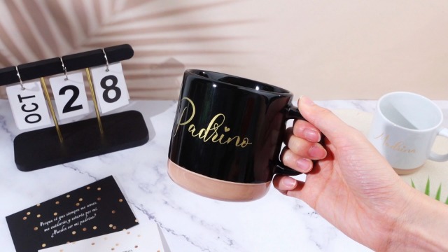 Set de 6 Mugs de Cerámica para Padrinos con Bolígrafo y Tarjetas miniatura 7