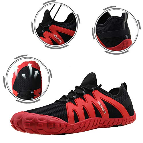 Image of Weweya Barefoot Shoes Men Minimalist Running Cross Training Shoe