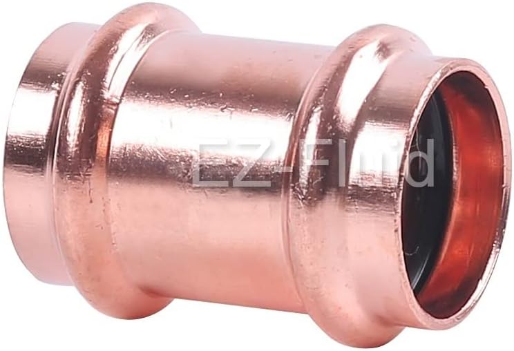 EZFLUID Heavy Duty 11/2" Press Slip Coupling without Stop LF Press