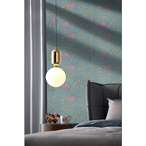 Image of Amazon Brand - Solimo Self Adhesive Stick Waterproof Wallpaper PVC Vinyl Decorative Wall Covering Old Furniture Door Bedroom Hall Living Room 45cm x 500cm (Pink-Flower)