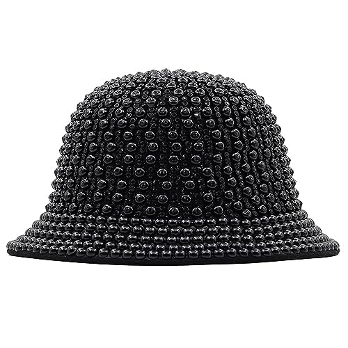 Chapeaux accrocheurs pour discothèque et seau chapeau brillant d'hiver