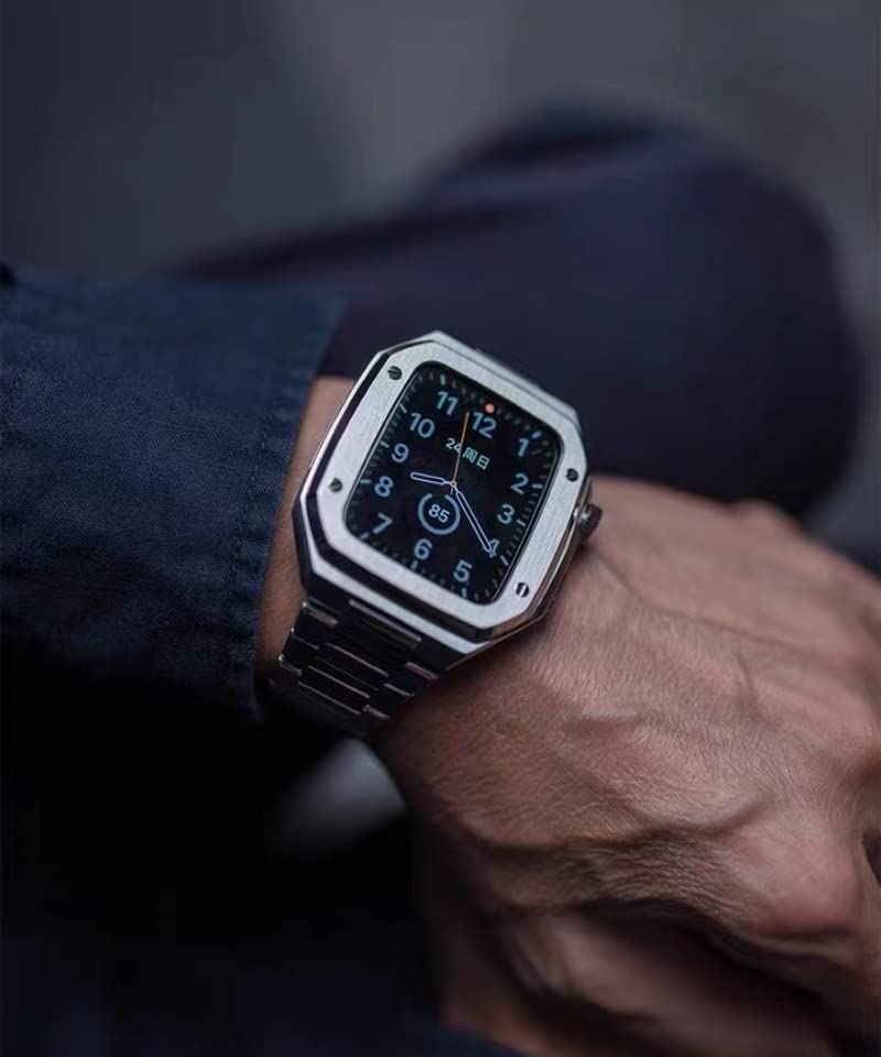 Protéger Apple Watch 44mm avec un boîtier acier antichoc - 5
