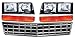 Allstar Monte Carlo SS Nose Decal Kit, Stock Grille (ALL23014)