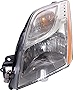 Evan-Fischer Headlight Assembly Compatible with 2010-2012 Nissan Sentra Halogen 2.0L Engine Base/S/SL Models Driver Side