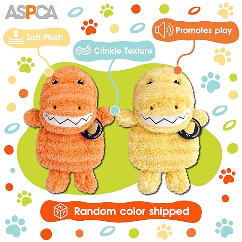 Juguete de Peluche ASPCA Dino y T-Rex para Perros miniatura 2