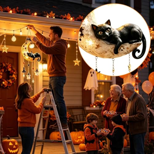 Luces solares de Halloween automáticas e impermeables para balcón y terraza 2