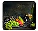 Produktbild Mauspad Anti-Rutsch-Flasche Graues Glas Weiß Rotwein Schwarz Personalisierte Rechteck-Gaming-Mauspads