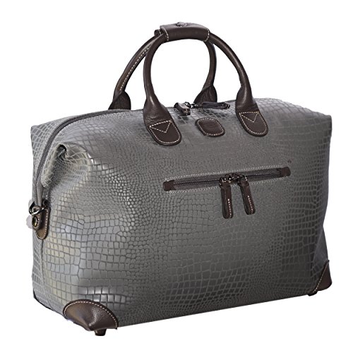 Bric's Mysafari 18 Inch Cargo Overnight Duffle Bag, Smoke, One Size
