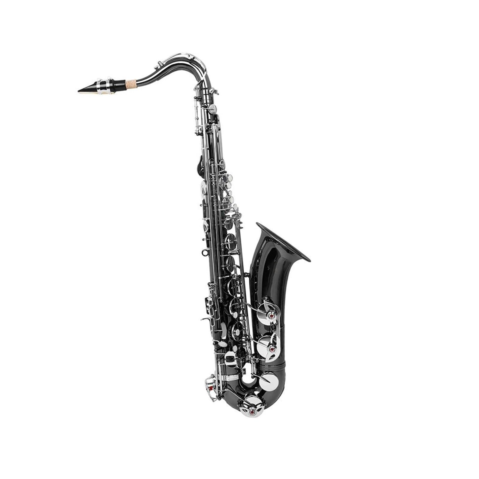 Zestaw Do Saksofonu Altowego B Flat Brass Profesjonalny Instrument Dęty Blaszany Stojak Akcesoria Do Czyszczenia I Strojenia Saksofon