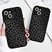 lioscre Cute Cheetah Print Phone Case for iPhone 14 Case 6.1