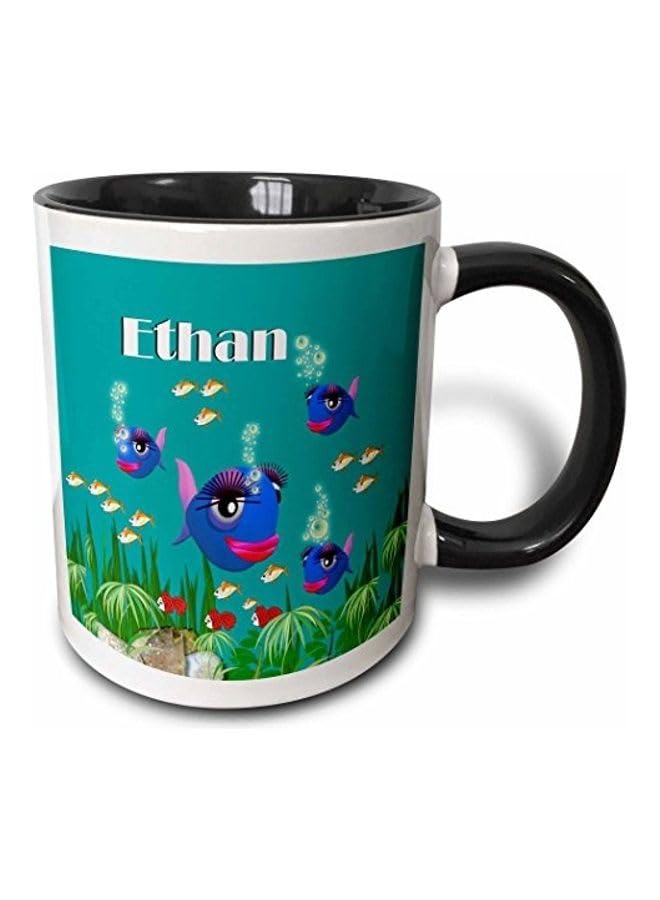 RYN Ethan Printed Mug Multicolour 11Ounce - RYNmg13977