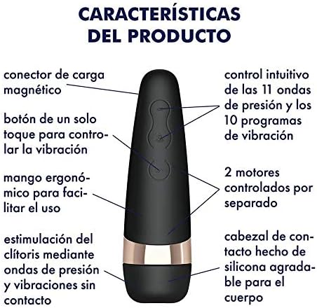 Satisfyer Pro 3 Plus Vibration, presión y vibración, 2 ...