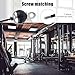 NQEUEPN 118in Fitness Pulley Cable, Home Gym Replacement Cables Pulley System Gym Heavy Duty Fitness Steel Wire Rope for Pulley Machine Accessories Home Gym (Fixed Style with Screw) NQEUEPN 118in Fitness Pulley Cable, Home Gym Replacement Cables Pulley System Gym Heavy Duty Fitness Steel Wire Rope for Pulley Machine Accessories Home Gym (Fixed Style with Screw)