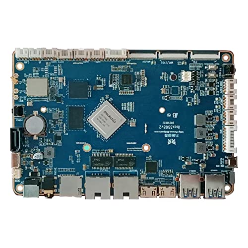 WayPonDEV Rockchip RK3568 ibox3568 カードコンピューターオールインワンボードクアッドコア 64 ビット A55 NPU 0.8 トップスAndroid linux/debain をサポート