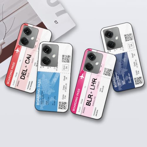 Image of COLORflow Back Cover Compatible with OnePlus Nord CE 3 5G | Boarding Pass Colors Customized | Shockproof TPU Bumper with Camera Protection Back Cover Compatible with OnePlus Nord CE 3 5G