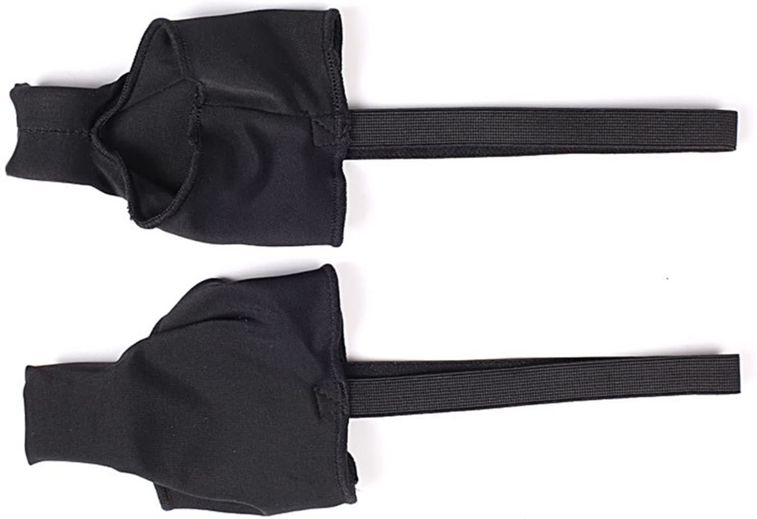 Raddrizzatore per Dita del Pollice Separatore per Alluce valgo Correttore Pad Stretch Alluce valgo Protezione per Dita dei Piedi Ortopedico per Donne e Uomini (Nero S)