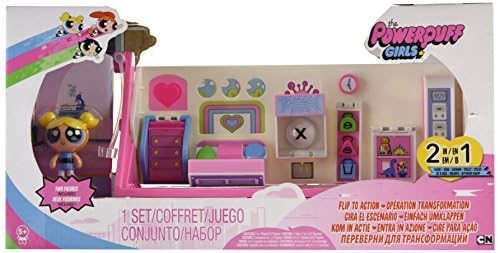 The Powerpuff Girls 6028023 Flip to Action Doll Play Set