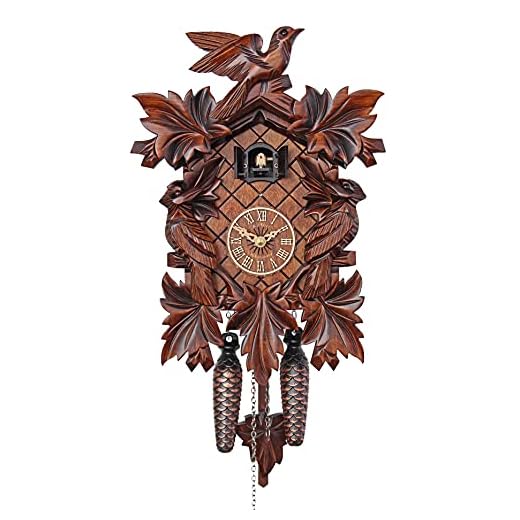 HerrZeit by Adolf Herr Quartz Cuckoo Clock - The Cuckoo Bird Family AH 32/1 QM