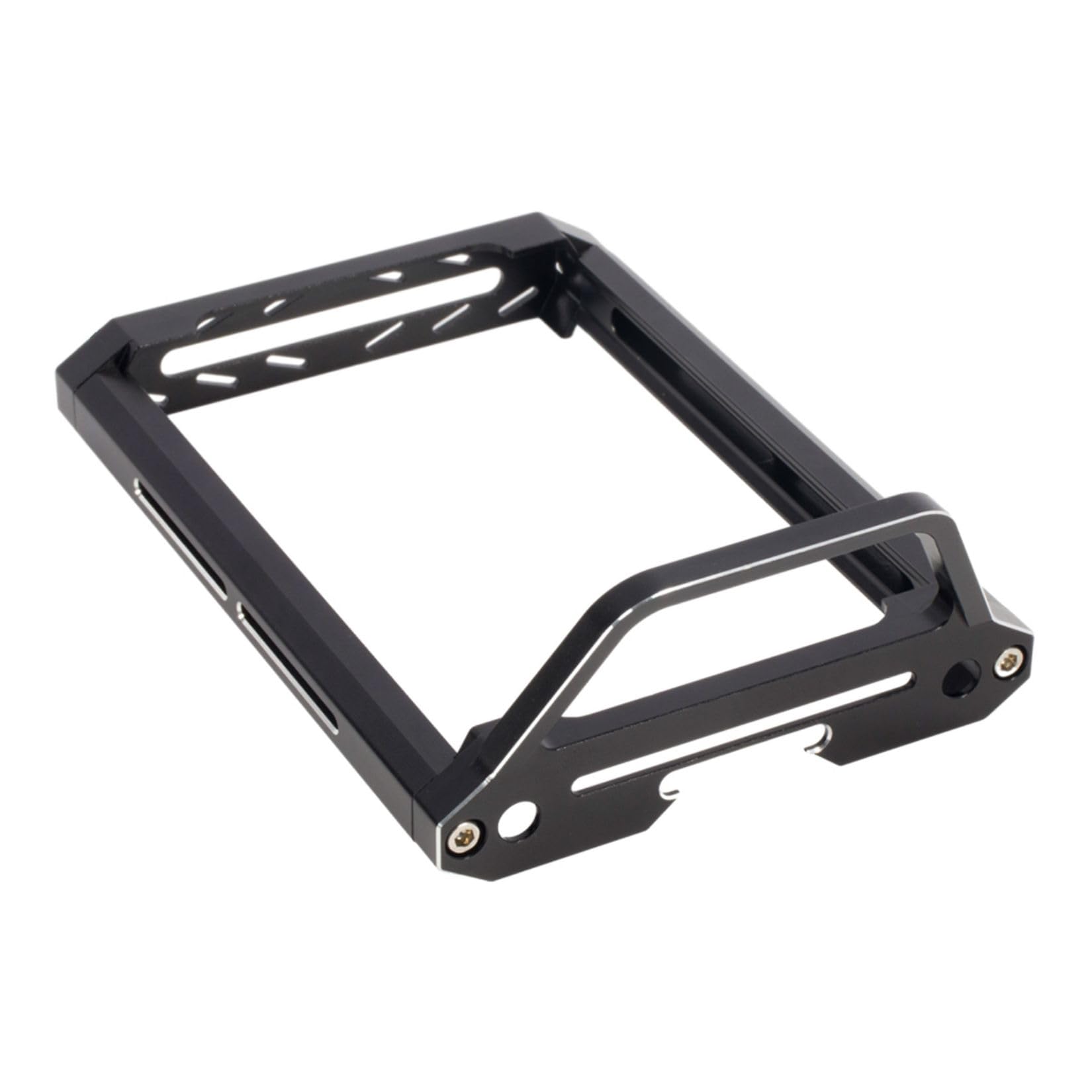 Aluminum Alloy Transmitter Protector Carrying Handle for Flysky Noble Lite / NB4 / PRO Controller Screen Frame Upgrade Parts (Black)