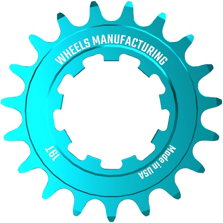 Wheels Manufacturing Solo-Speed Cog - 19t, Fits Solo-Spline and Solo-XD Kits, Teal