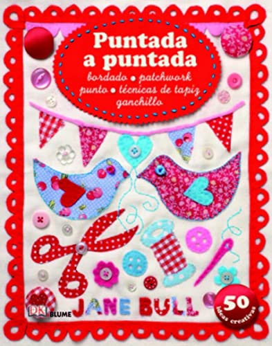 Puntada a puntada: bordado, patchwork, punto, técnicas de tapiz, ganchillo (500)