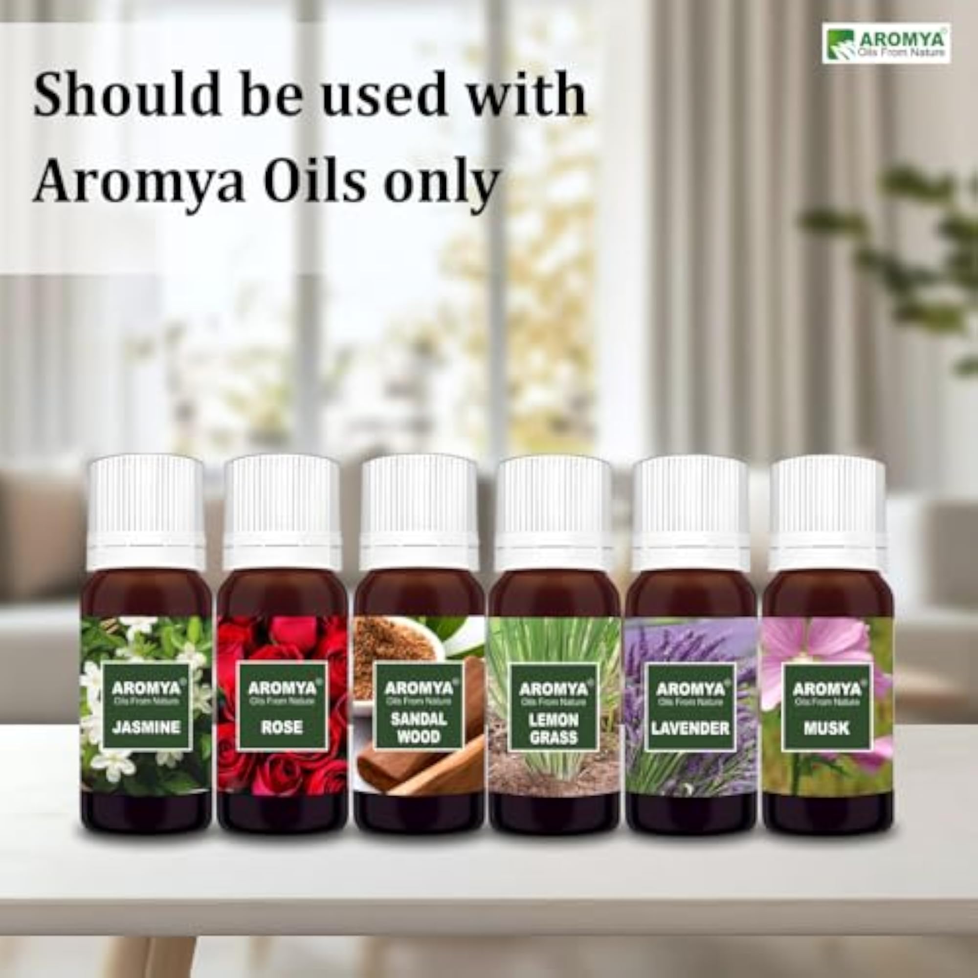 Aromya Fireplace Essential Humidifier, 270ml