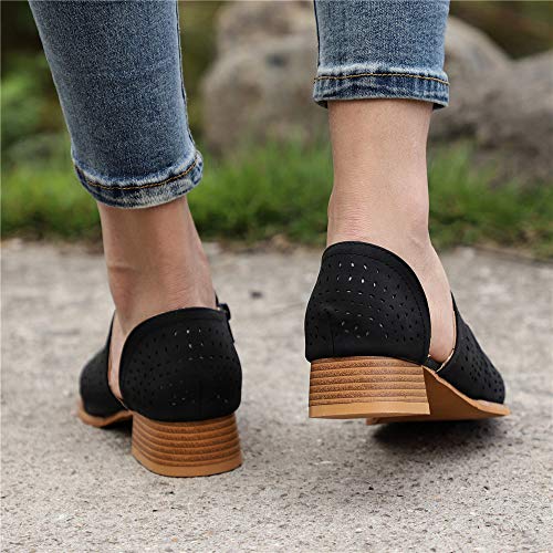 Stivaletti Donna Estivi Scarpe Donna Pelle Retro