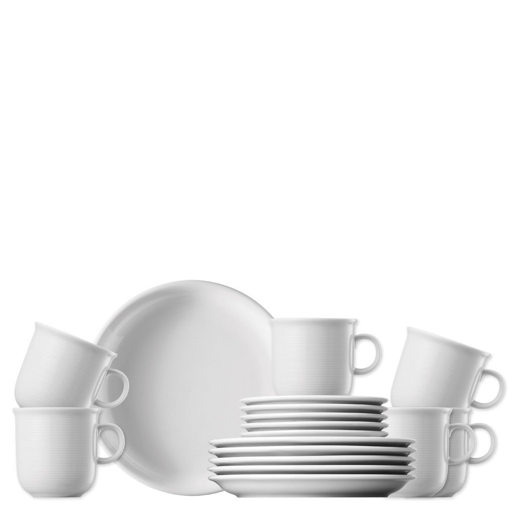 Thomas Trend Weiss Kaffee Set 18tlg.