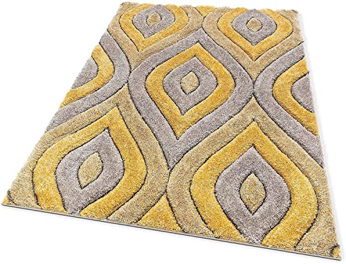 Image of Carpet for Hall | Carpet for Living Room |8X11 FEET Rugs for Bedroom | Carpet | Rug for Living Room | Carpet & Rugs for Home Decor | Carpet for Bedroom Floor (Multi NAIN Yellow)