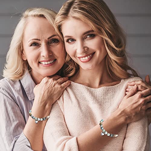 Acetho Natural Stone Bracelet,Bracelet Birthday Christmas Valentine's Day Inspirational Encouragement Gifts For Women With Gift Message Card #TOP4