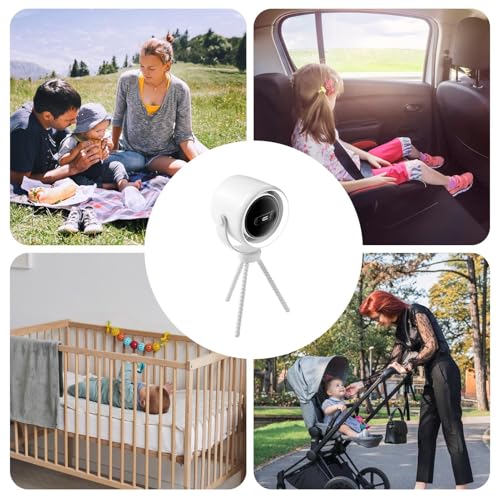 Ventilador portátil recargable con luz para camping y viajes 6