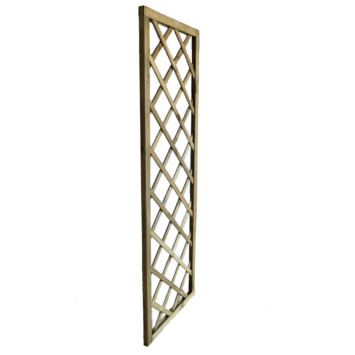Fercasa grigliato in legno di pino impregnato 180 x 90 cm per rampicanti per esterno