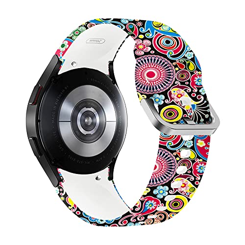 Honecumi WATCH 4 PATTERN-PEACOCK Pattern Bands Compatible thumb #1