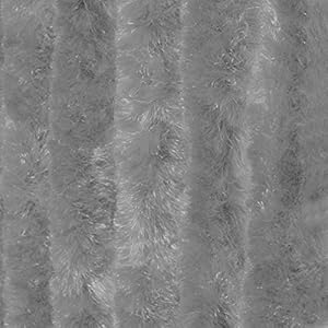 Vliegengordijn-kattenstaart- 120×240 cm grijs uni in doos