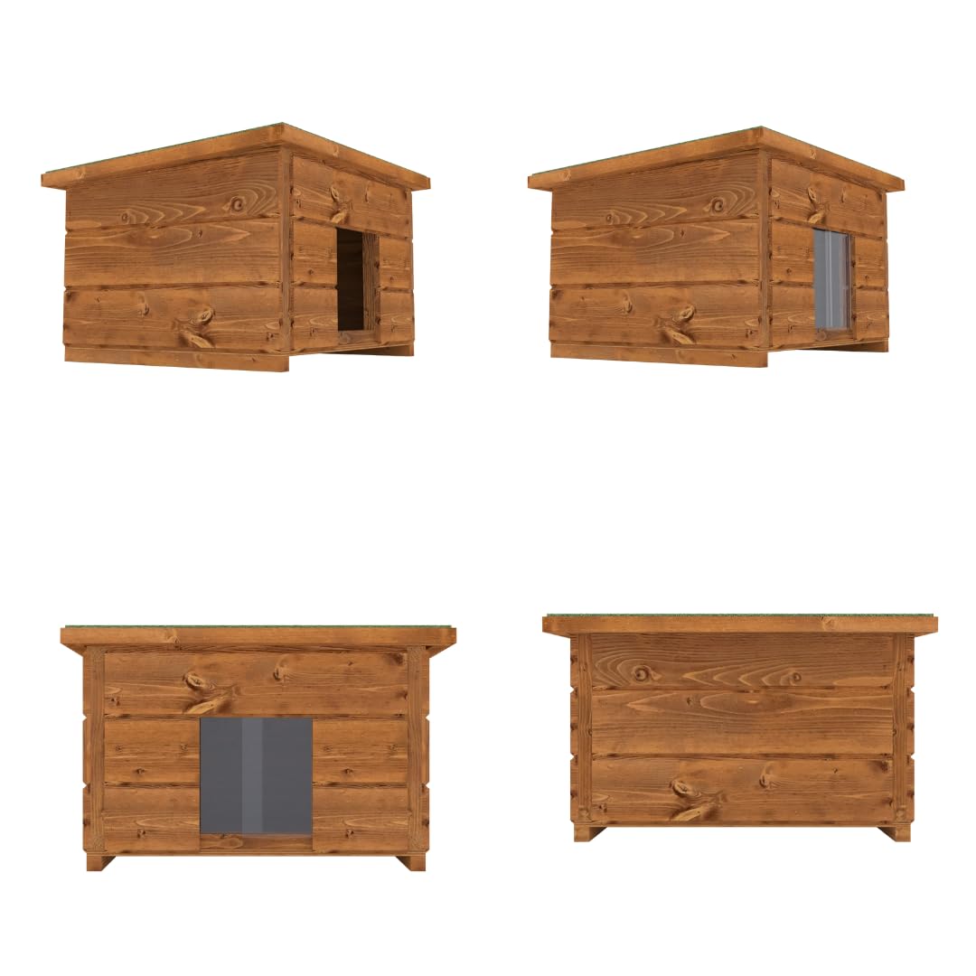 The Hutch Company Herne Cat Kennel Tortoise Rabbit Guinea Pig Pet Shelter (Single Entry)