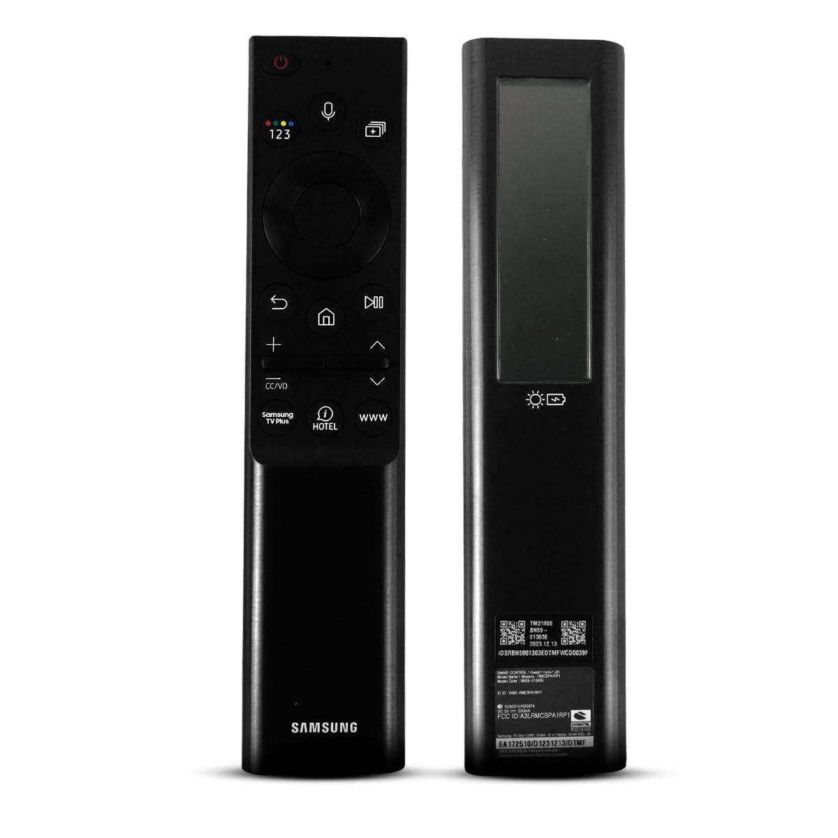 Ceybo Original Hospitality Solar Voice Remote Control fit for Samsung Hotel Smart TVs HQ60A & HAU8000 Series (BN59-01363E)
