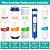 SimPure 5-Stage Reverse Osmosis Replacement Filter Set with 75 GPD RO Membrane, 5pc Pre & Post Replacement Cartridge Pack Kit for Standard 5-Stage Reverse Osmosis RO Systems